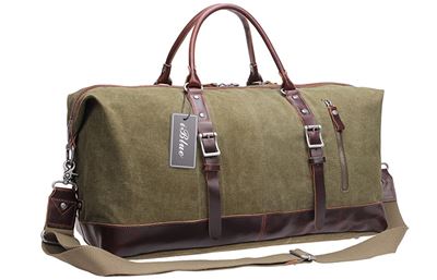 organized duffel bag